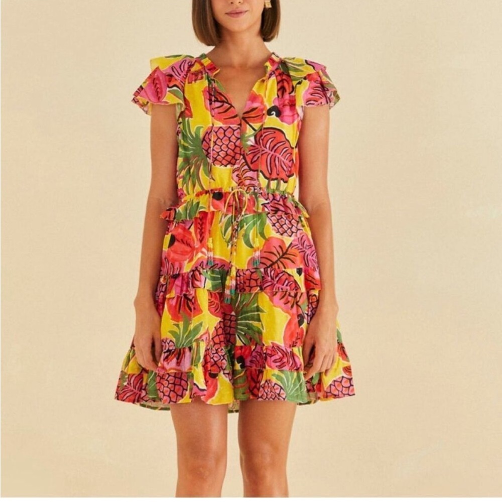 FARM Rio floral Dress